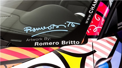 Porsche 911 Cabriolet Art Car by Romero Britto (2012)